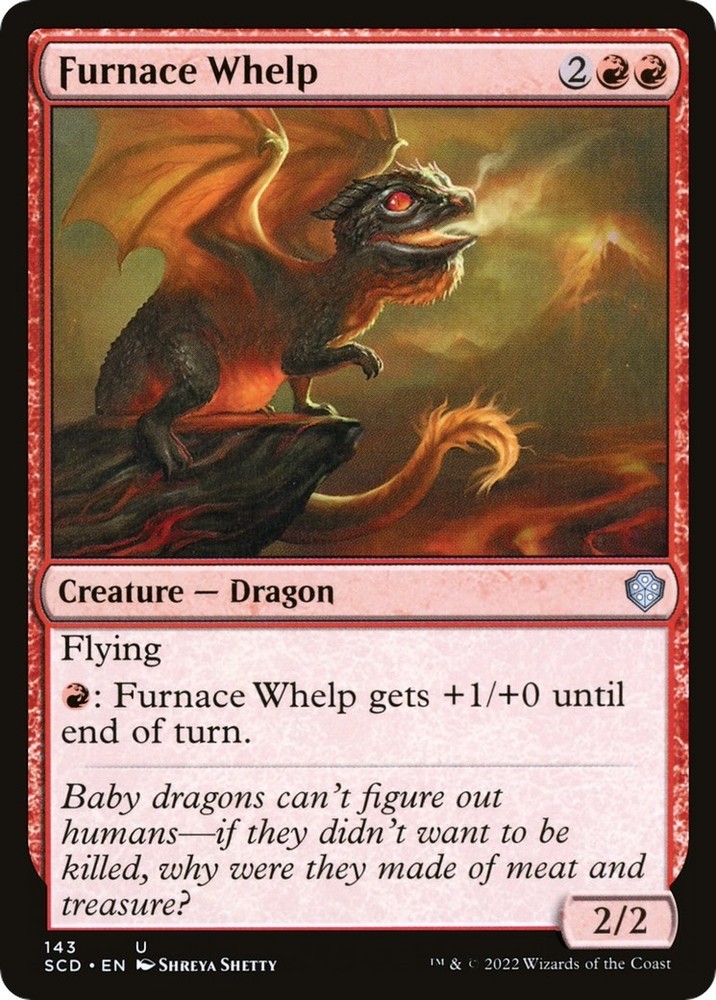 Furnace Whelp Starter Commander Decks 143 MTG LP