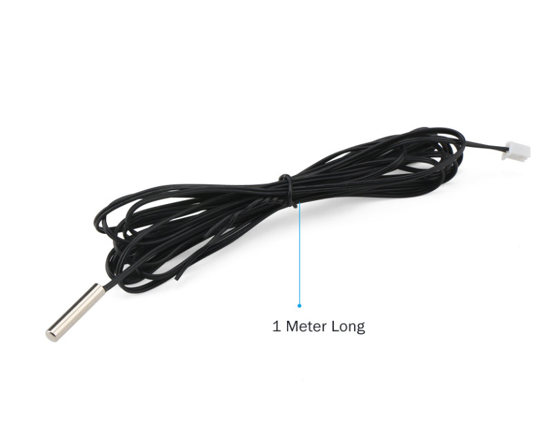 10K Temperature Sensor Probe DROK 5pcs 1 Meter Waterproof Temp Sensor Probe St