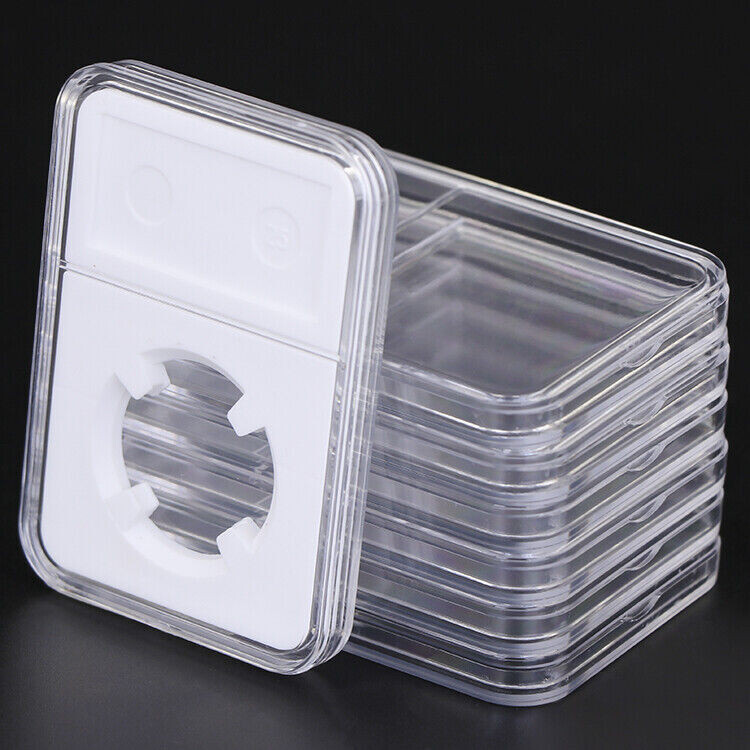 Coin Slab Holders For Grade PCGS NGC Display Storage Collection Box 18 38 40mm