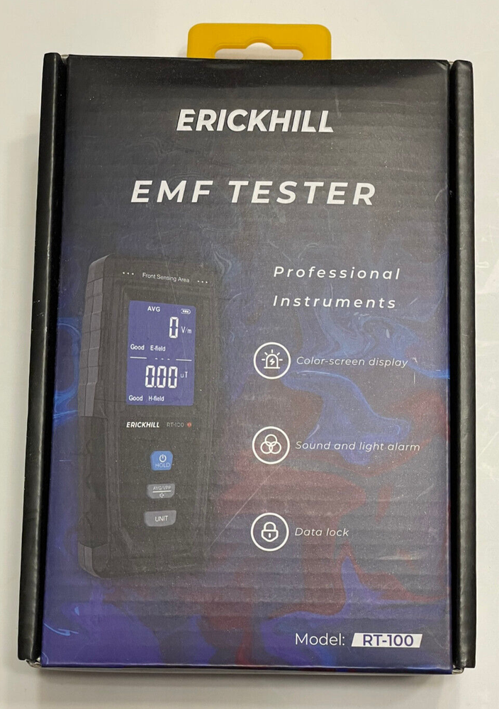 Erickhill EMF Tester Professional Instruments Model RT-100 NEW