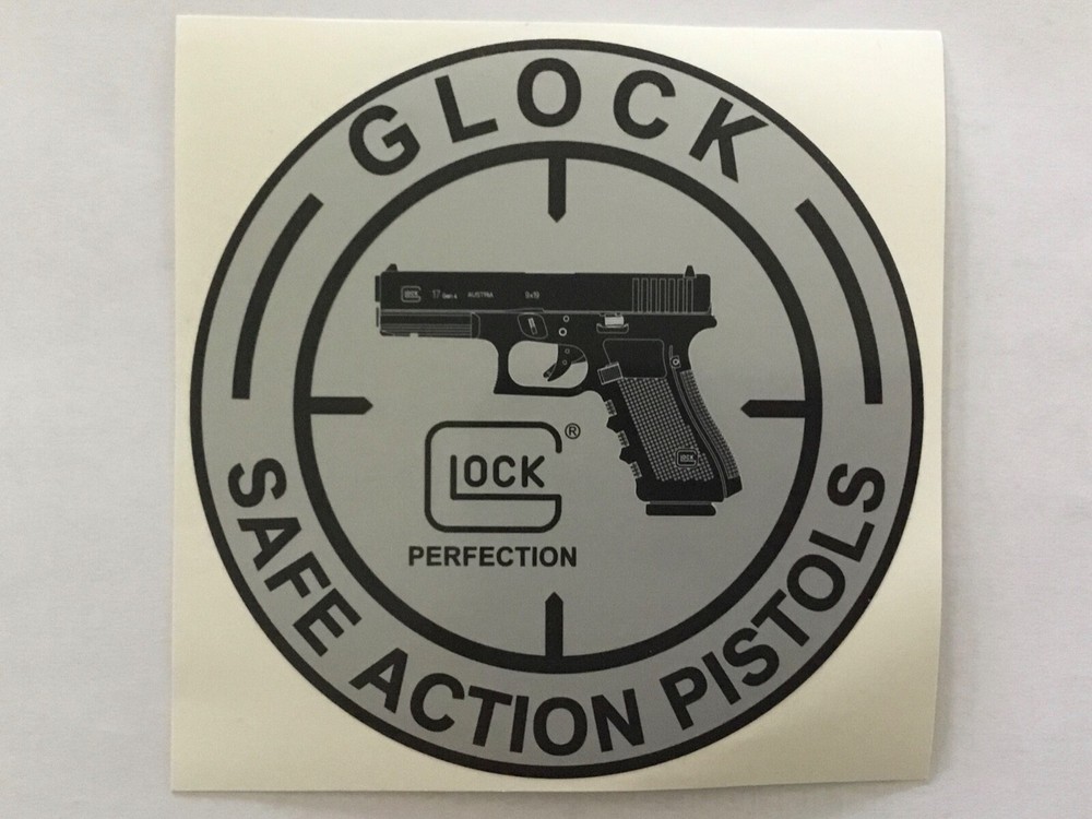 GLOCK Decal Sticker and Target, Key Chain, Tool, Inspection Plate
