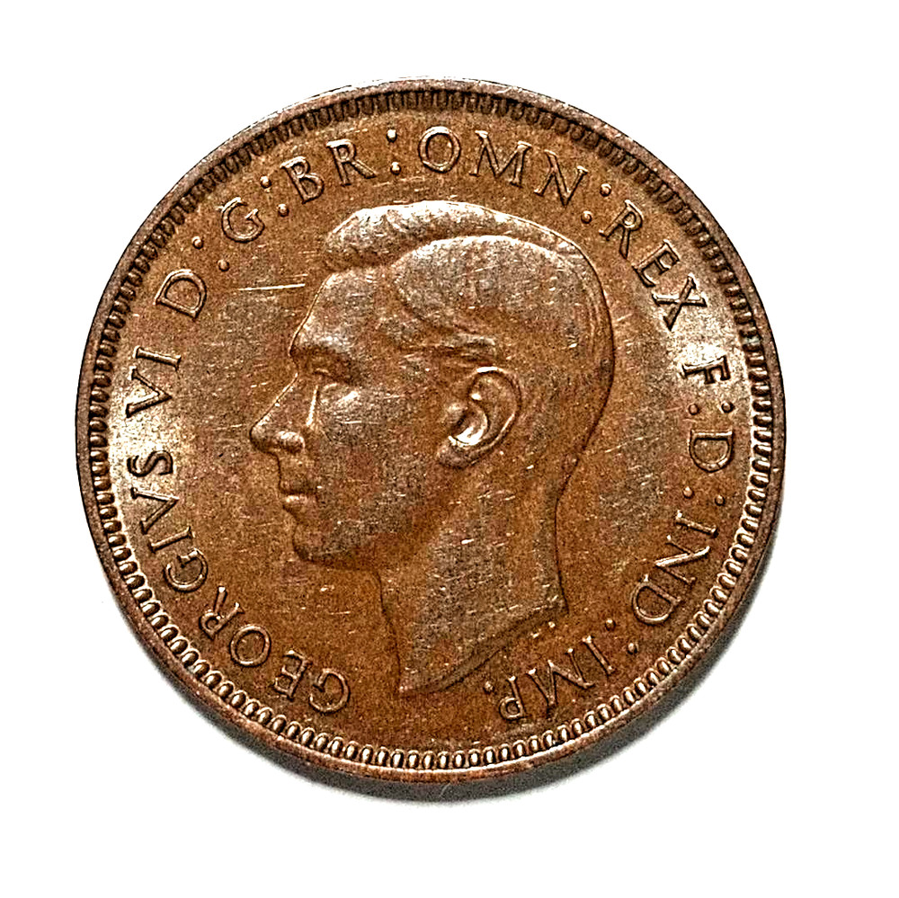 Great Britain 1939 Farthing KM-843.