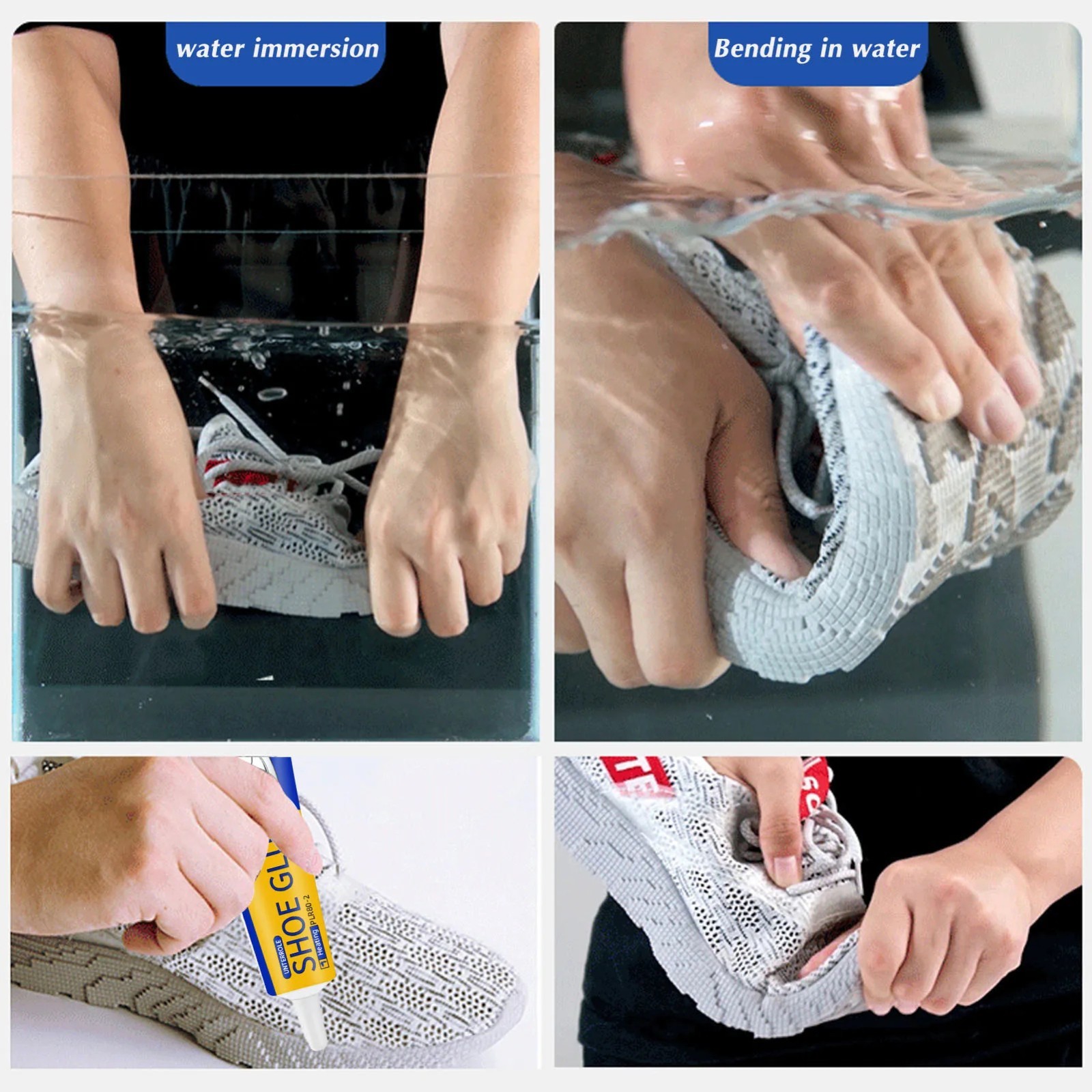 Super Strong Shoe Glue 60ml Waterproof Repair Adhesive for Sneakers Leather