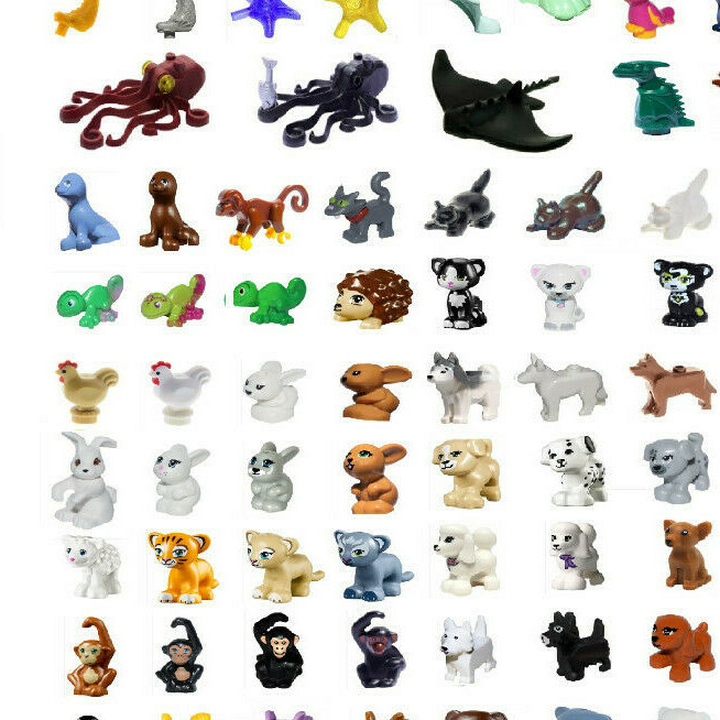 ☀️ LEGO U Pick Animals Pets Friends Elves Zoo Farm City Town Lot Bulk Minifigure