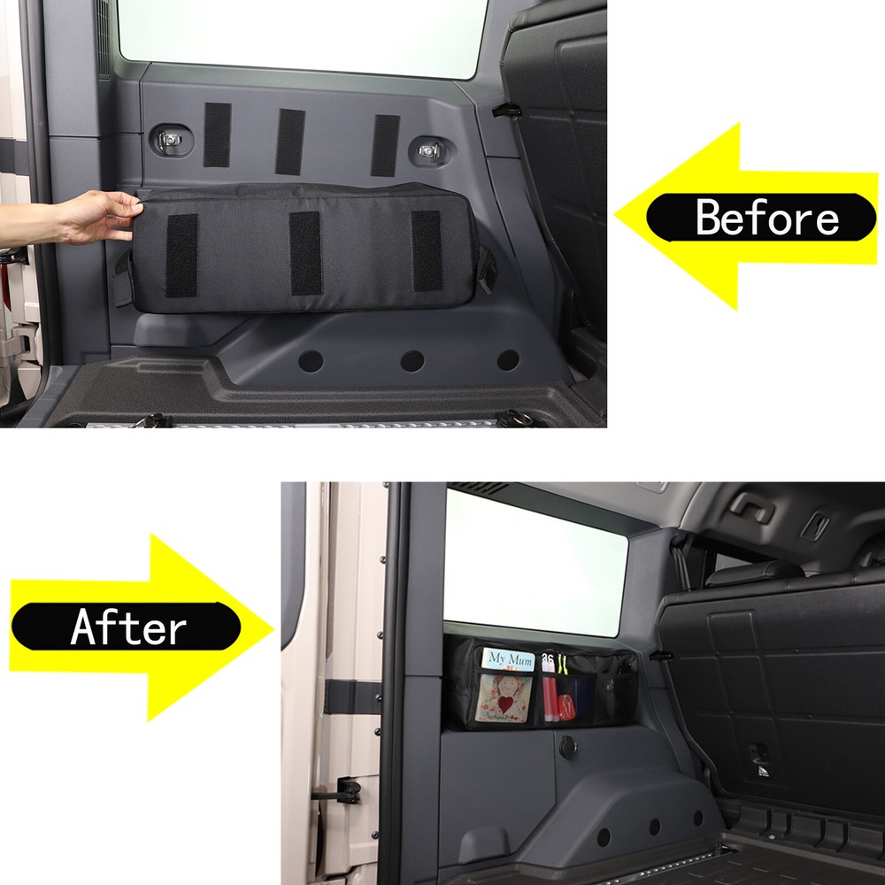 Trunk Left Side Window Under Storage Bag For Ineos Grenadier