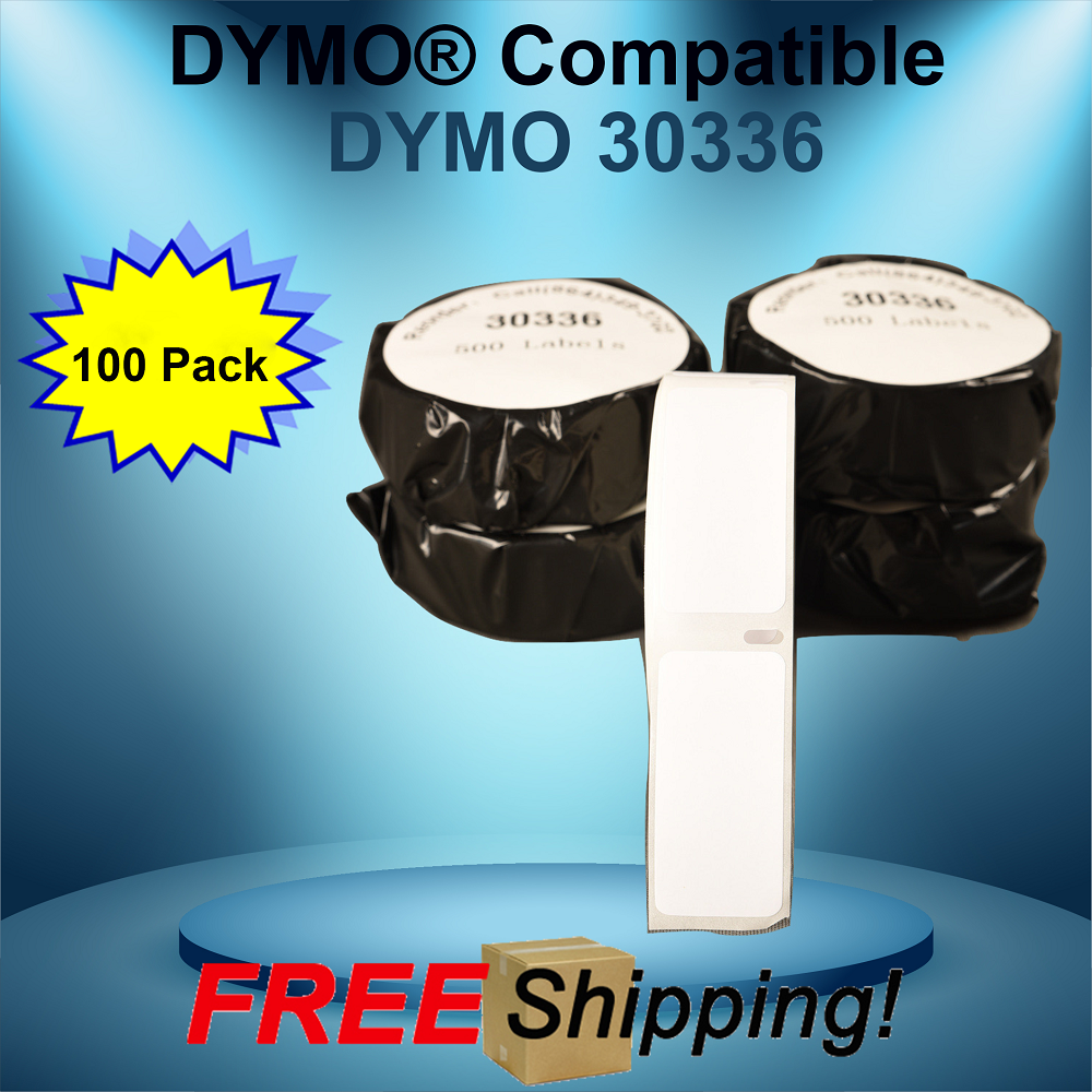 30336 Dymo® Compatible 100 Rolls Internet Postage Tag Name Badges Postage Label