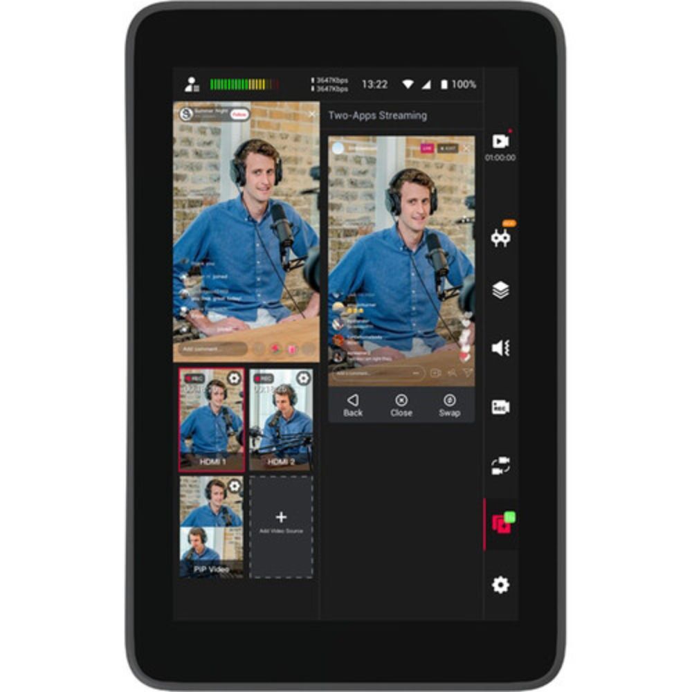 YoloLiv YoloBox Ultra Portable Multi-Camera Bundle w/ YoloDeck Control Panel KIT