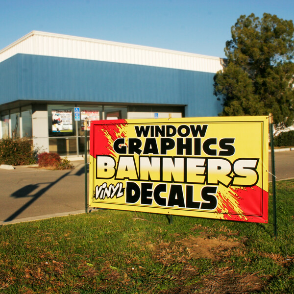 2' x 5' Custom Vinyl Banner 13oz High Quality Vinyl-Free Basic Design Include