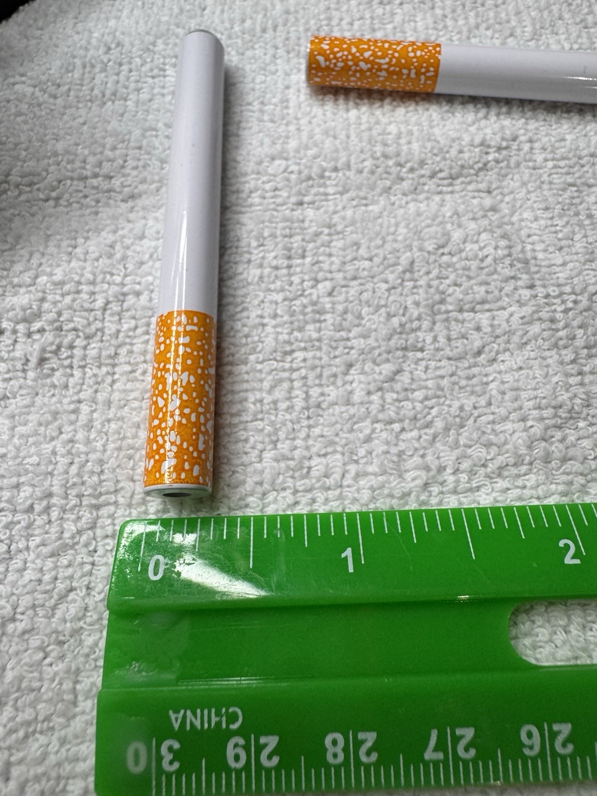 New 2 Novelty Fake Cigarette Bubble Blower Non Smoker Break time Funny Effective