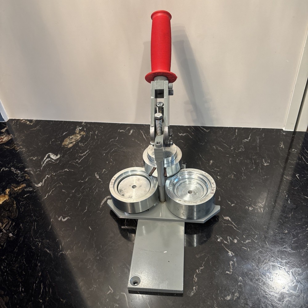 Tecre Button Maker Model 225 - 2.25" Round Button Machine