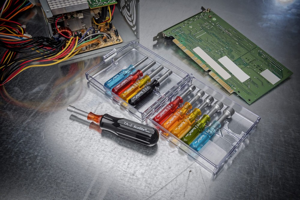 PS120 11 Piece Compact Convertible Nutdriver Set