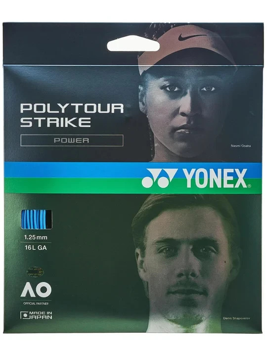 NEW Yonex POLYTOUR Strike 16L/1.25 String