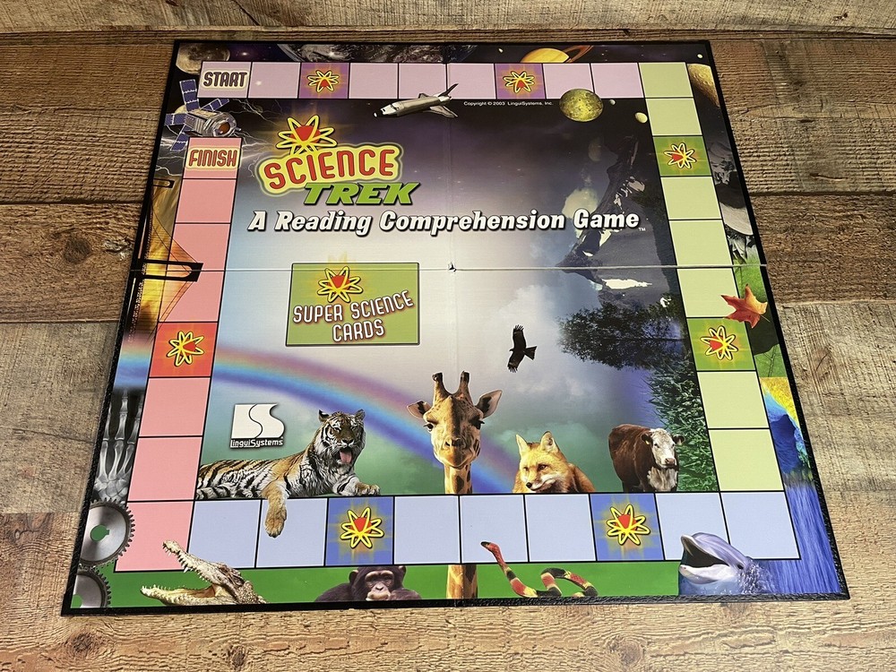 RARE 2003 LinguiSystems “Science Trek: A Reading Comprehension Game" Complete!