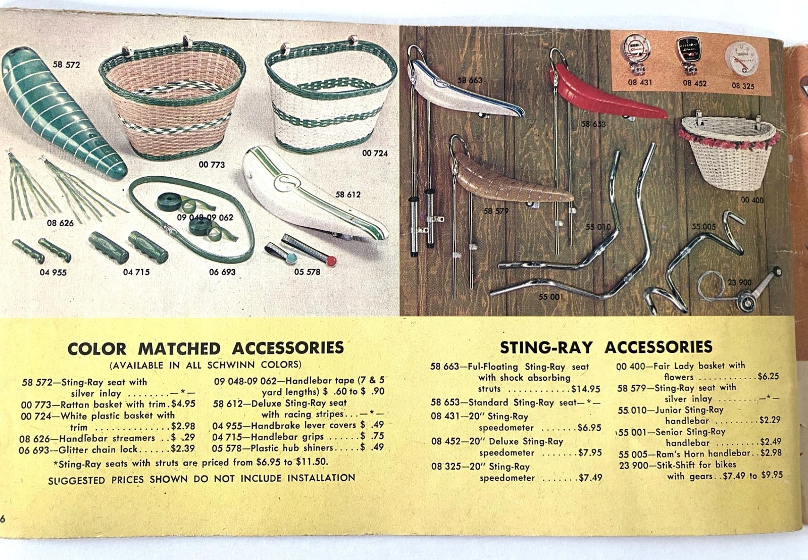 original 1969 Schwinn Bicycle CATALOG Paramount Sting-ray Cycle Truck Run-a-bout