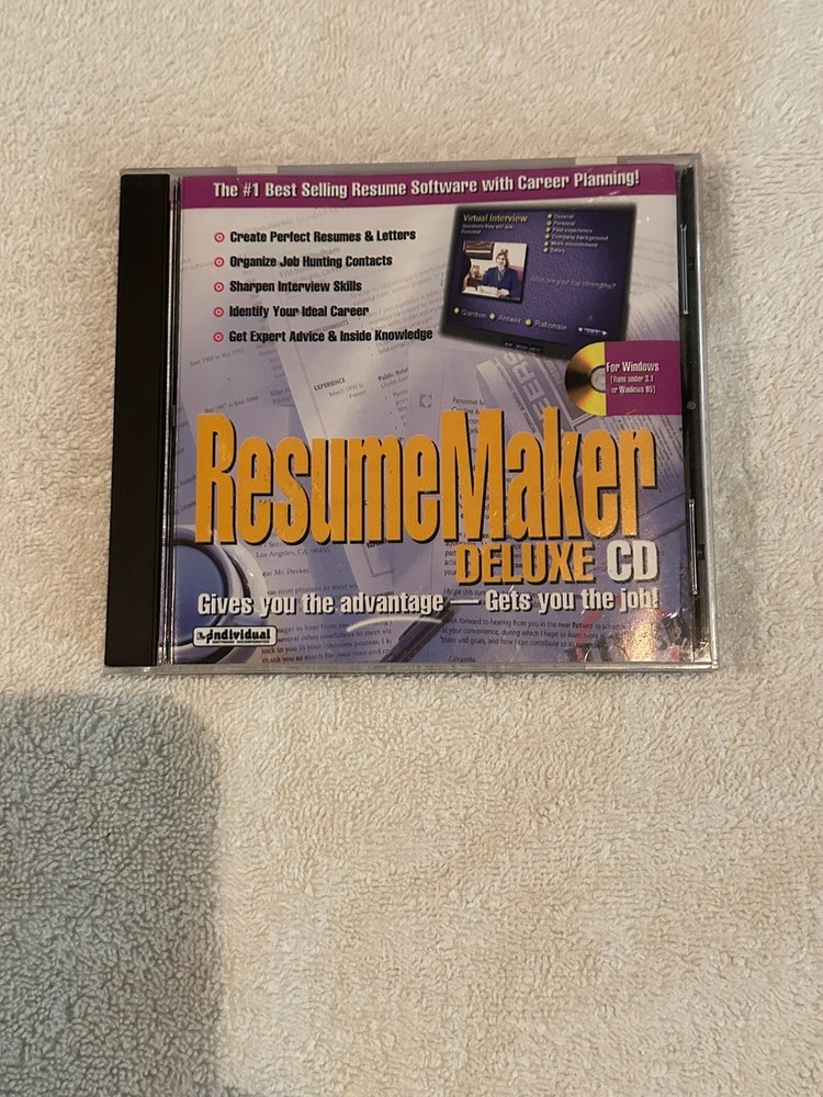 Resume Maker DELUXE EDITION. [CD]