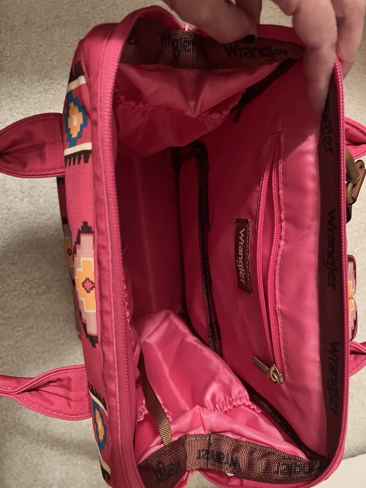 Wrangler Diaper Bag Backpack Aztec Travel Backpack Purses Western EUC