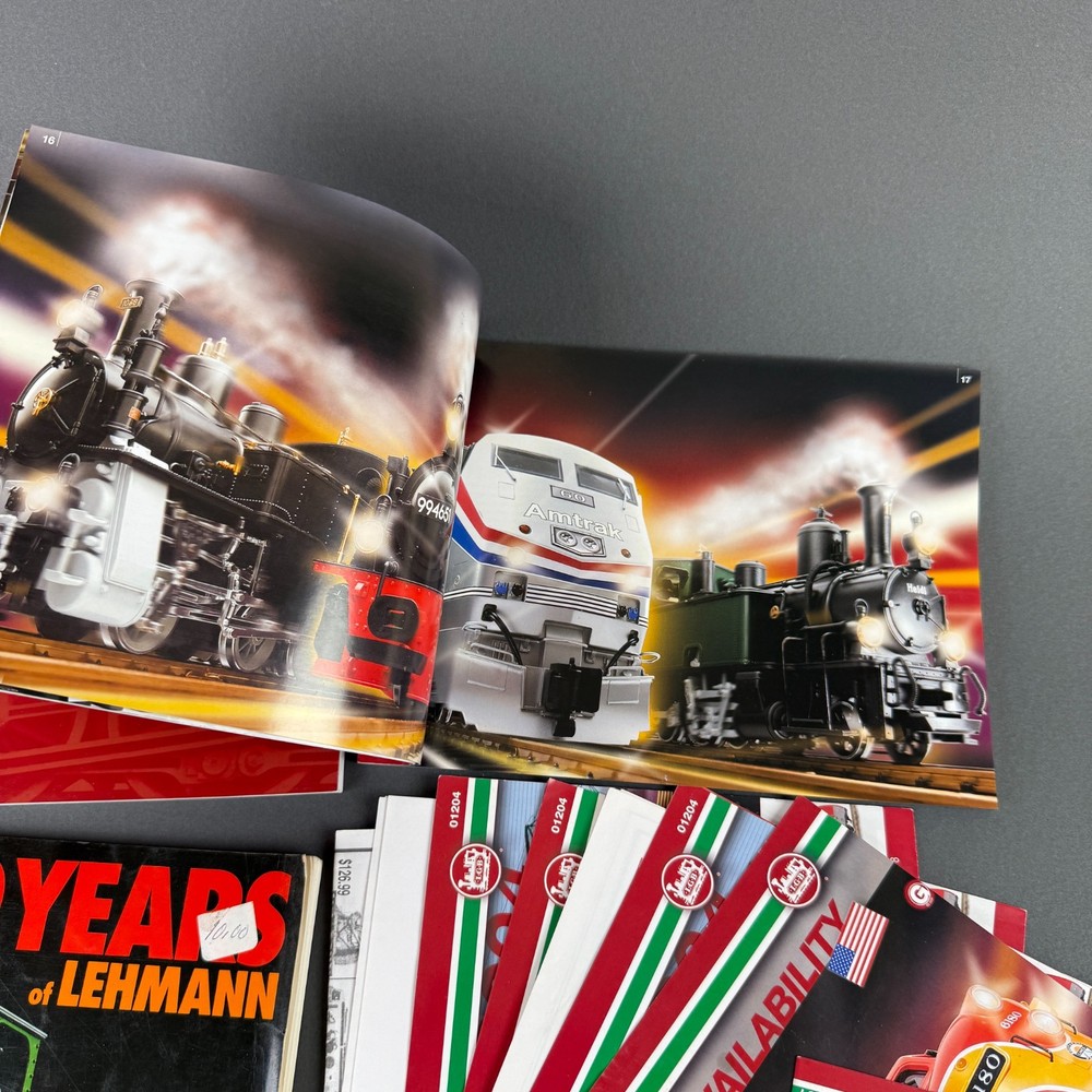 LGB Lehmann Model Trains Assorted Catalogs / Leaflets 1981, 2000, 2004, 2005