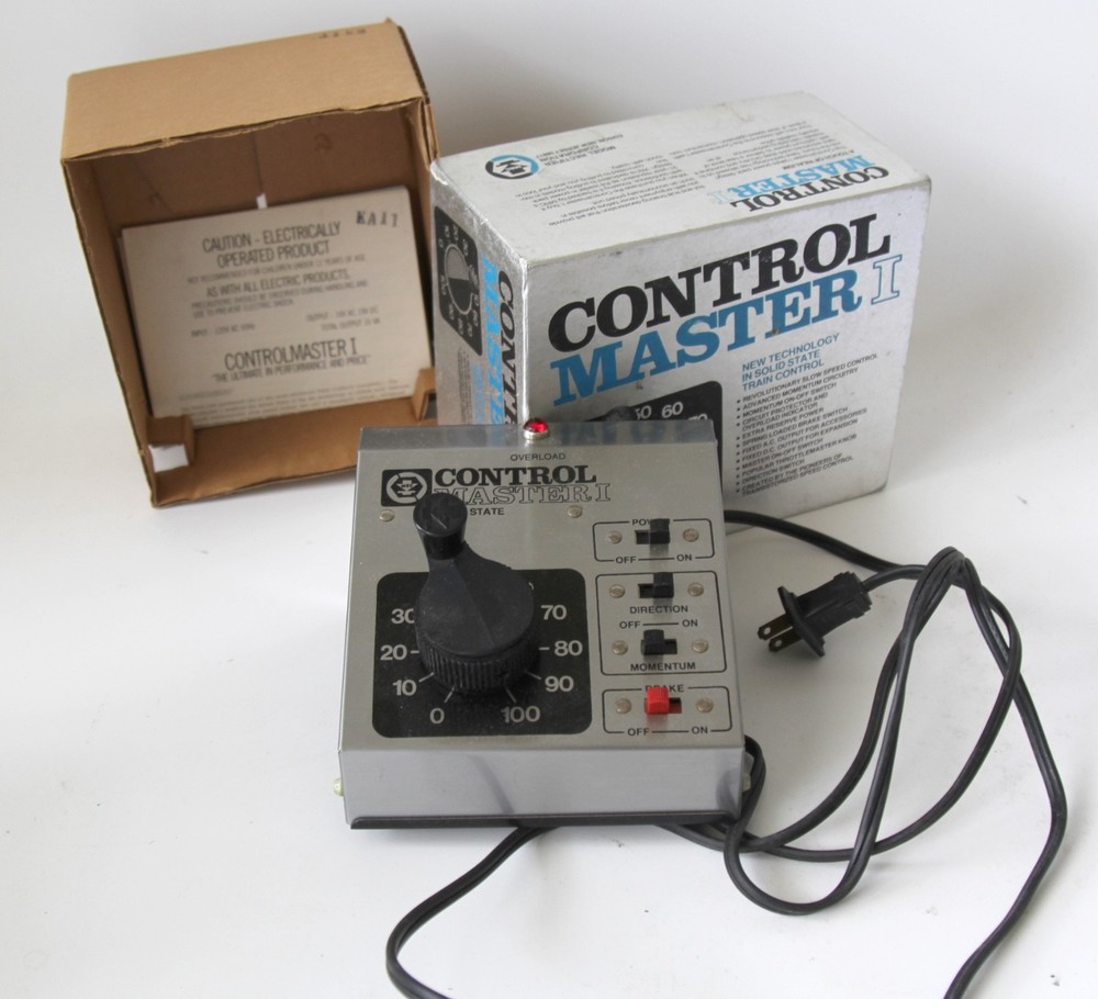 MRC Hobby Transformer Control Master I Solid State Model train