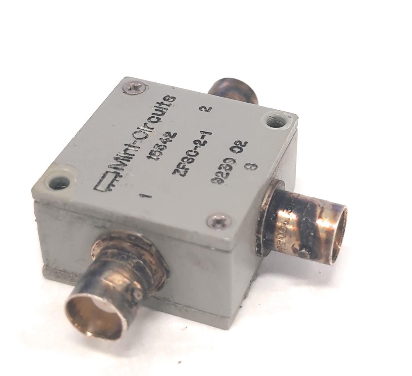 Lot of 3 Mini-Circuits 5 -500 MHz 2-Way BNC Power Splitter/Combiner ZFSC-2-1