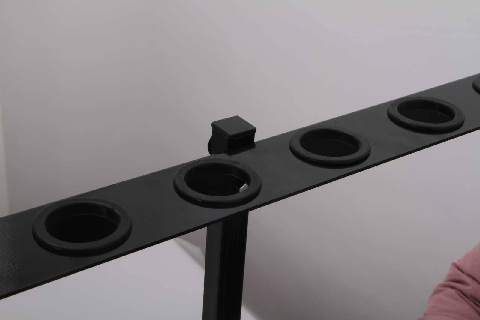 6 - Hole Trailer Shovel Holder – Fits Rakes, Pickaxes and Straight-Handle Tools