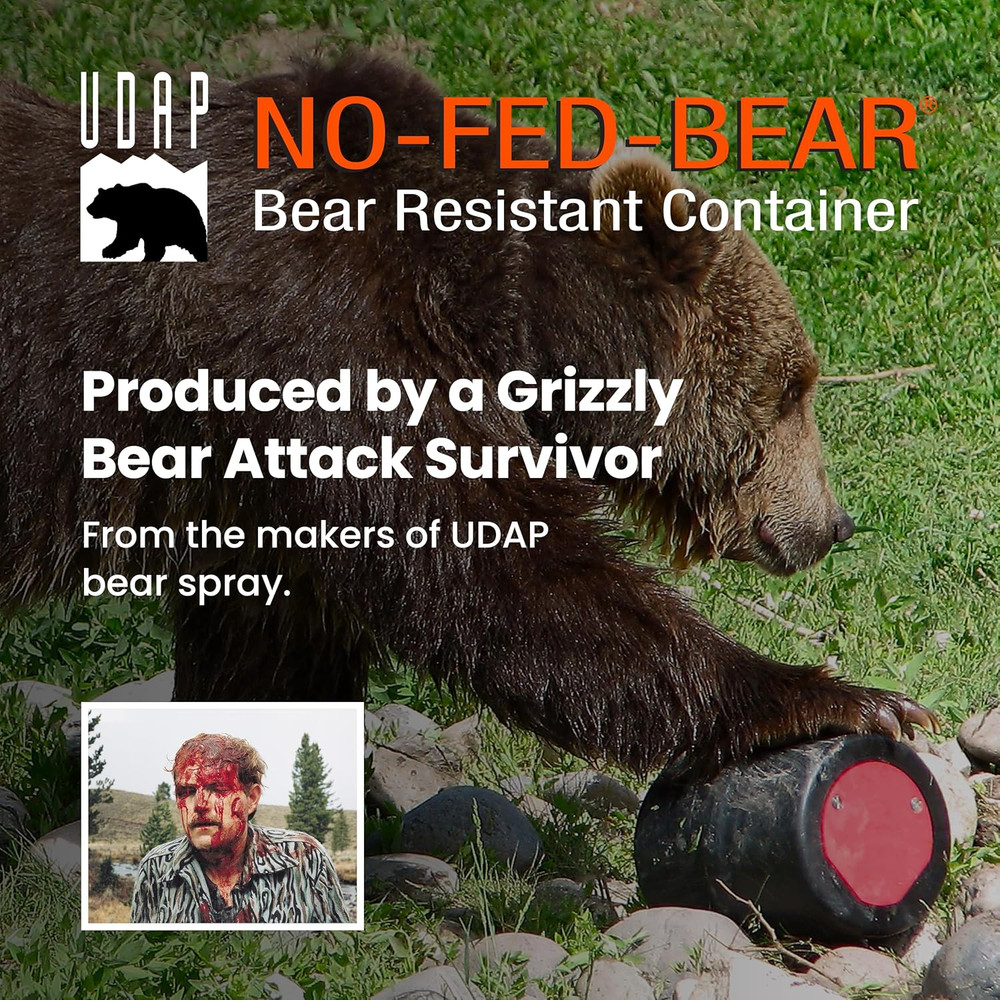 UDAP Bear Resistant Canister Carrying Case Only, BCC