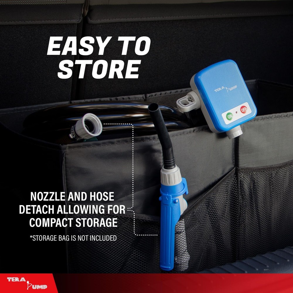 TERA PUMP - Electric Powered 55 Gallon Drum Barrel Pump | Quick Stop Flow