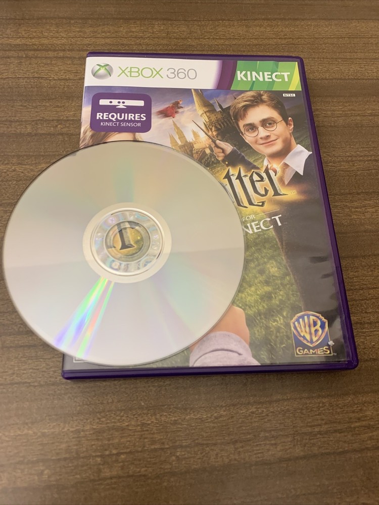 xbox 360 kinect censor bar with 4 games WORKING CIB GAMES