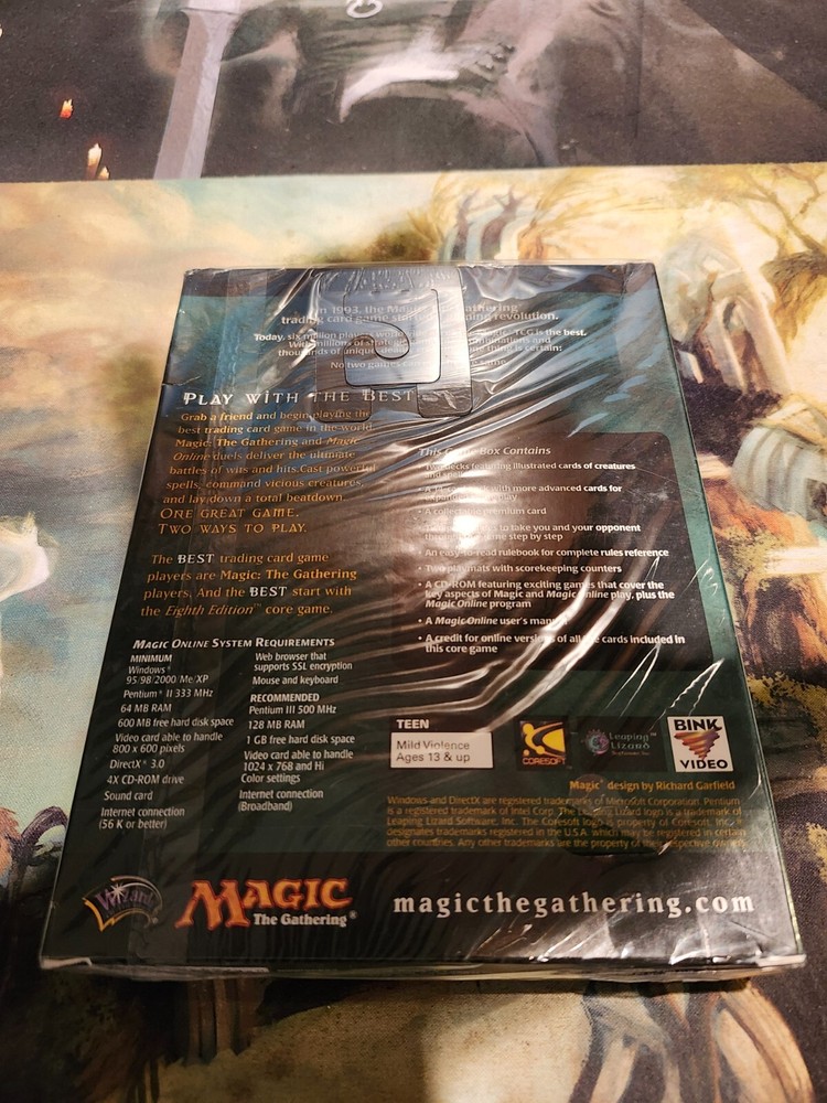 Magic the Gathering Sealed 8th Edition Core Game Play Set