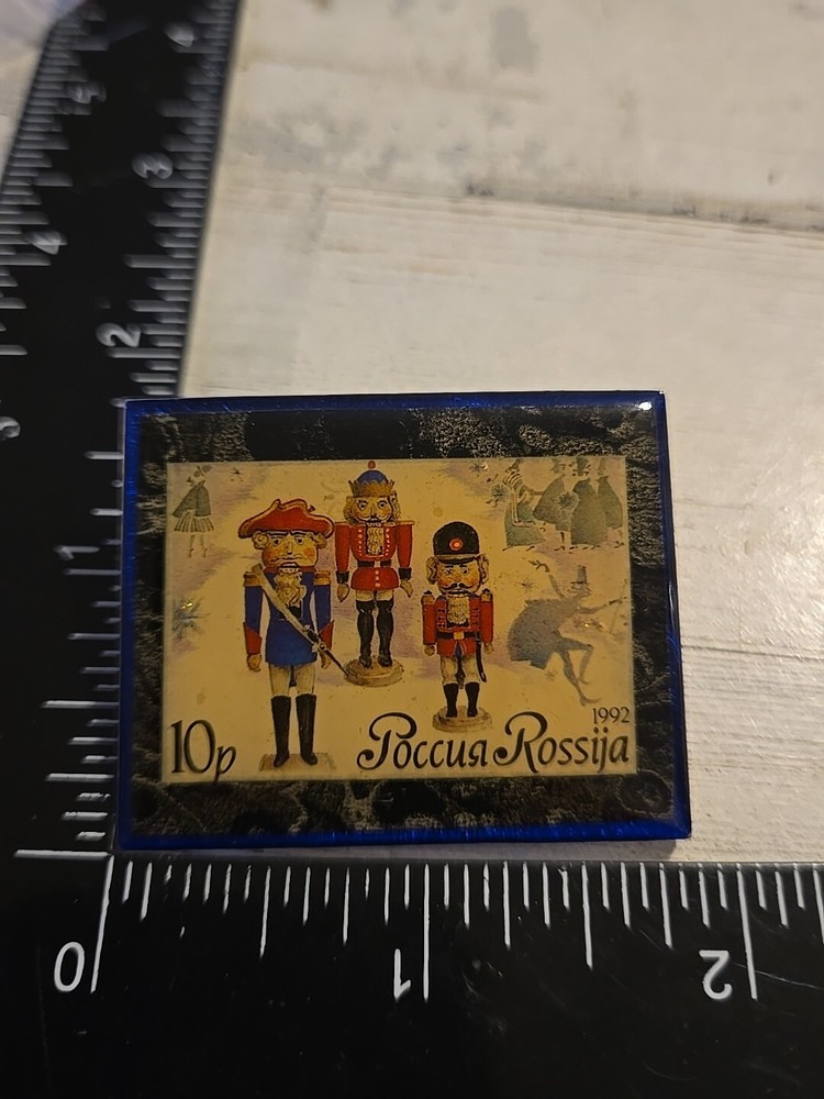 Russian Stamp pin › The Nutcracker, P. Tchaikovsky, German DollsPin