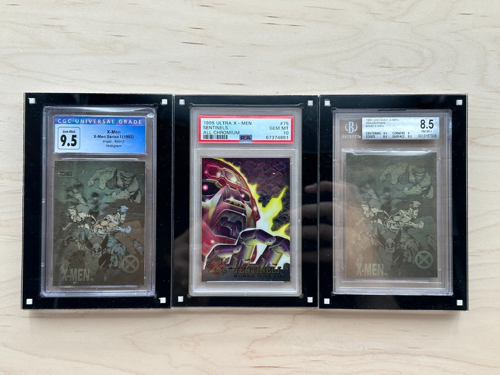 Marvel CGC Slabbed Graded Magnetic Trading Card Holder Wall Mountable