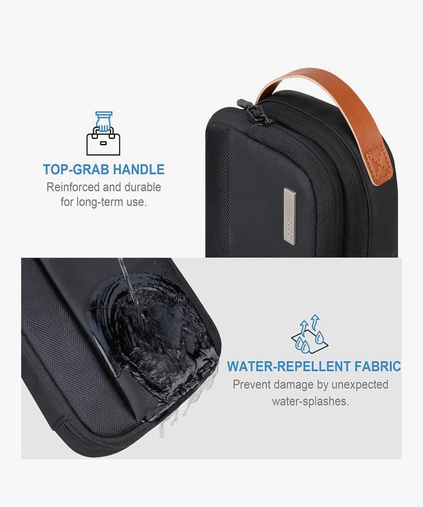 Lacdo Cord Organized Black