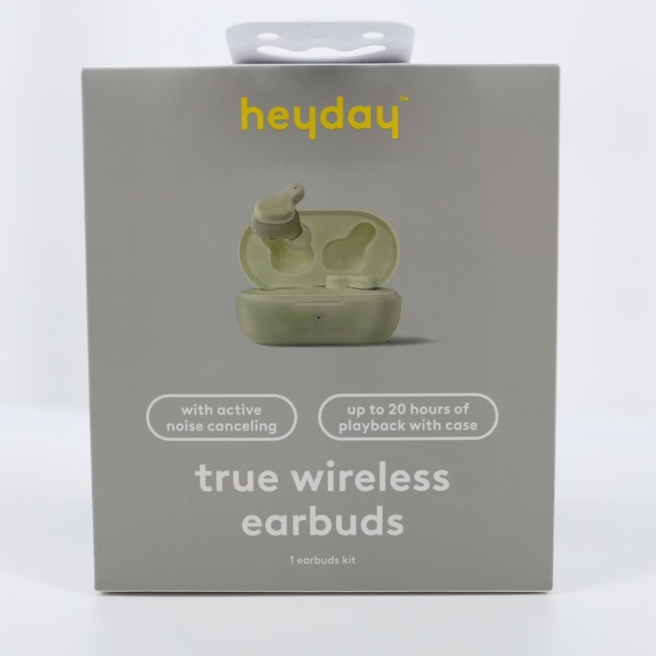 True Wireless Earbuds Active Noise Cancelling - heyday - Translucent Matcha NEW