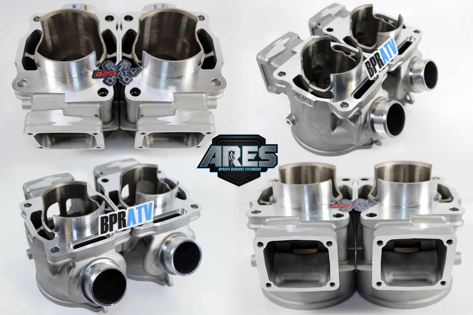 Banshee 421cc Stroker Engine Rebuild Kit ARES 68mm Cylinder +4mm Crank Cool Head