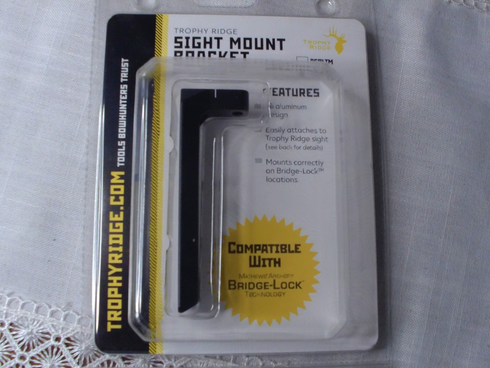 Trophy Ridge SIGHT MOUNT BRACKET BRIDGE-LOCK™ Mathews BRACKET ASBLFM