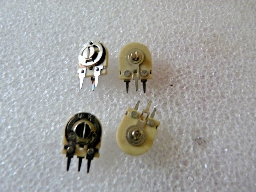 Potentiometer Preset 1 Meg  Ohms  Horizontal   Ceramic  AB  4pieces