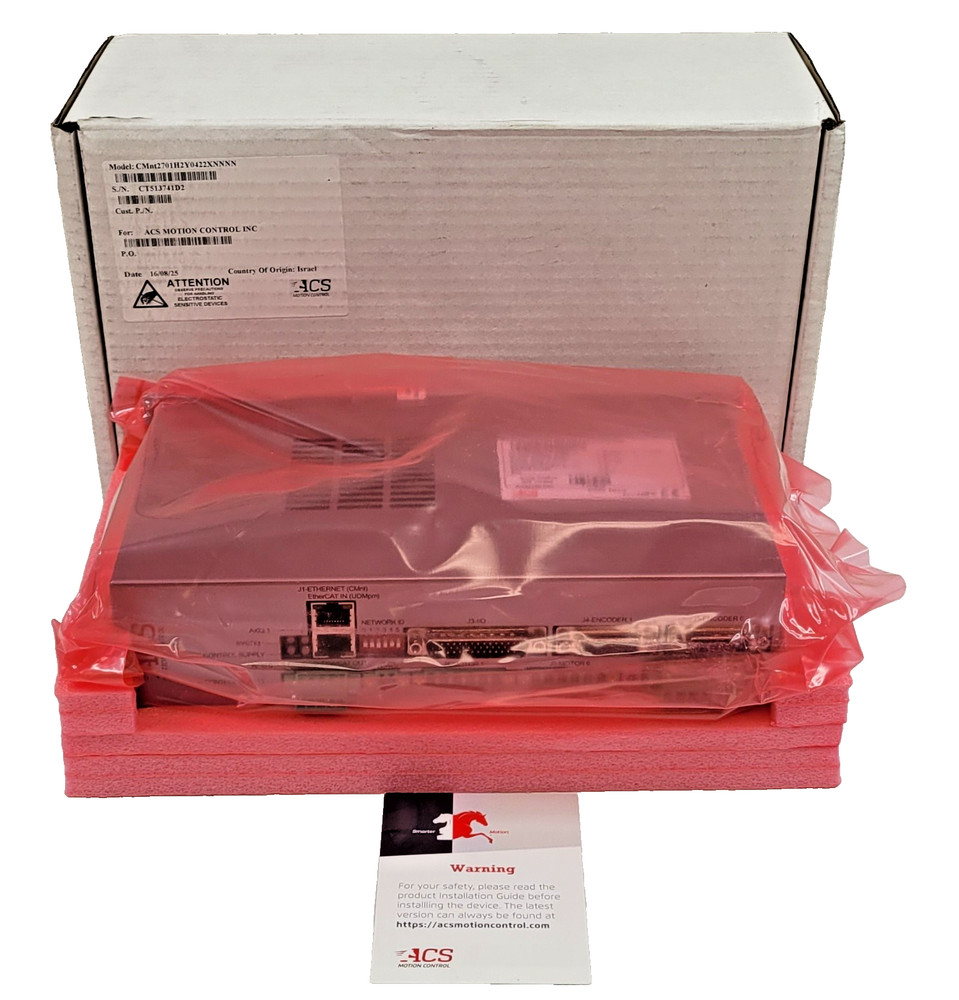 ACS Motion Control EtherCAT Master Motion Controller CMnt2701H2Y0422XNNNN NEW