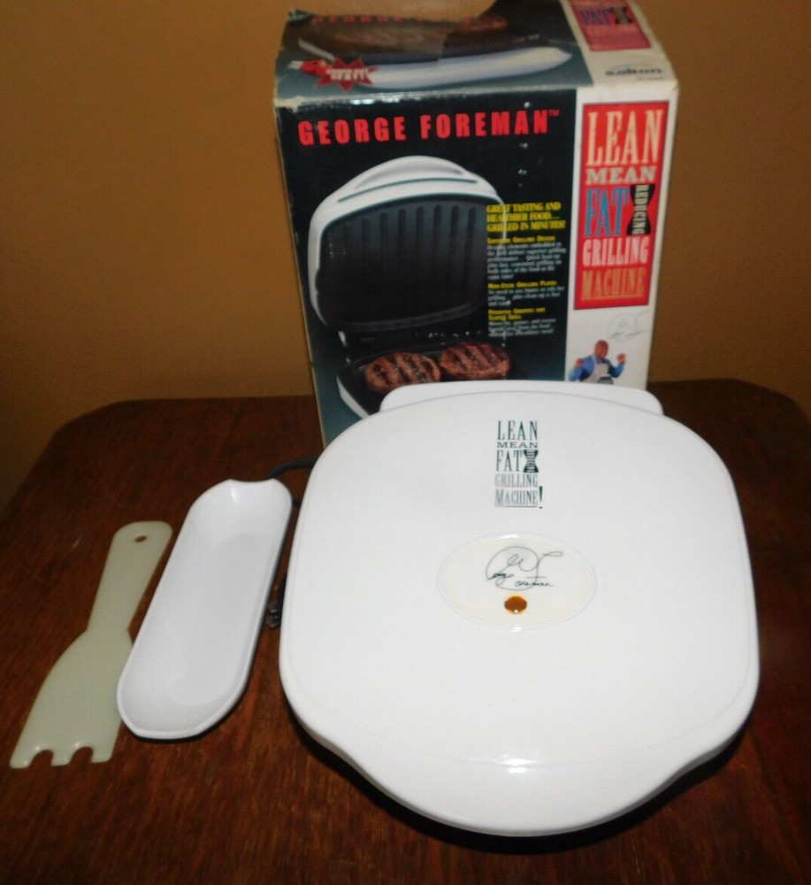 George Foreman Lean Mean Fat Grilling Machine GR10-A