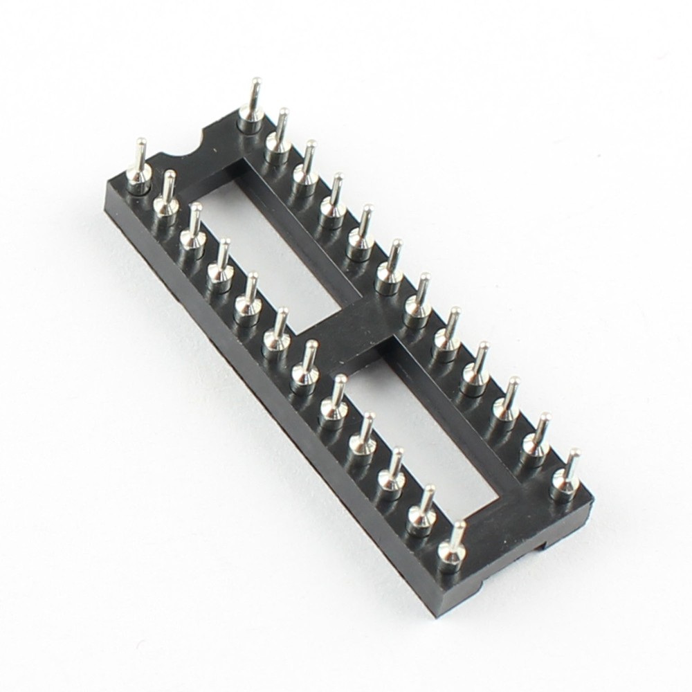 20Pcs New 24 Pin Round DIP IC Socket Adapter Narrow