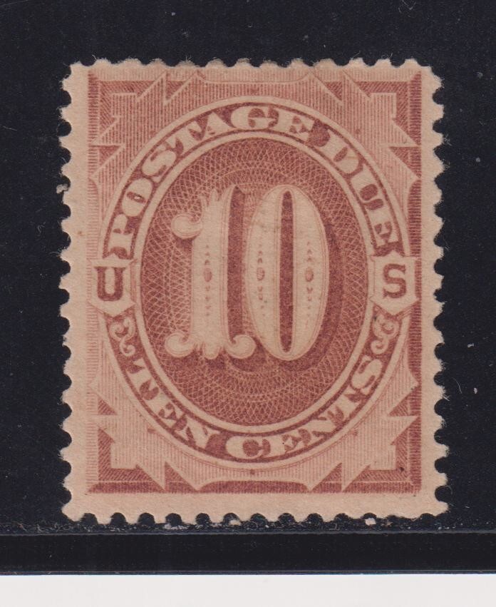 US SC#J19 -- MH, FINE -- TINY THIN