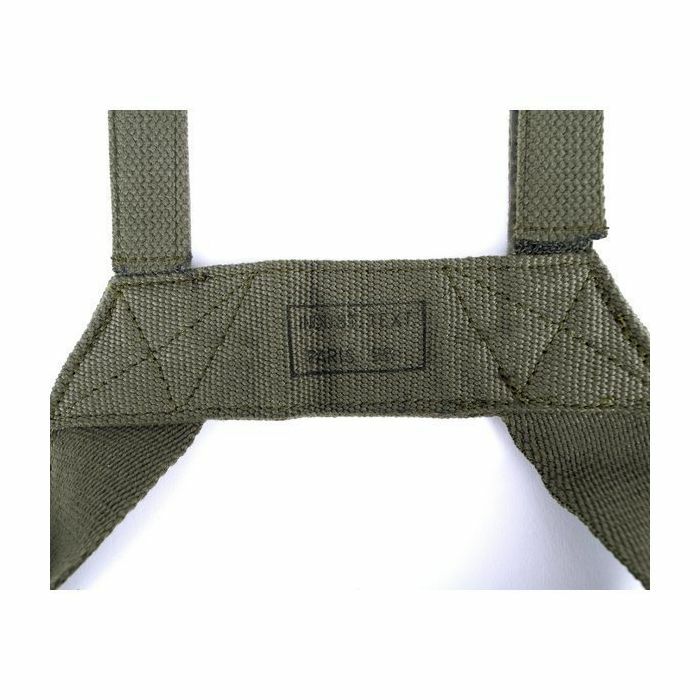 French Combat Harness Suspenders Very Versatile Fast Shipping OD Green