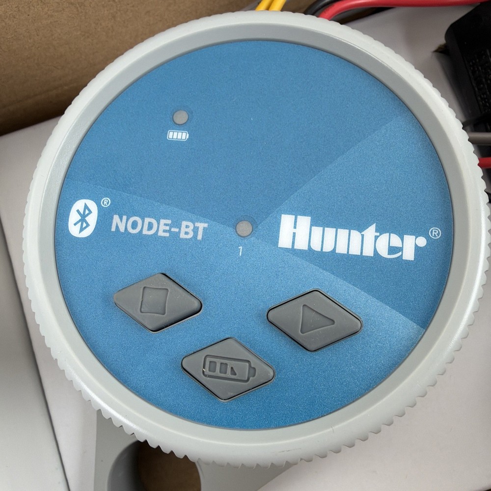 Hunter NODE-BT-100 Bluetooth Battery Operated Sprinkler Controller with Solenoid