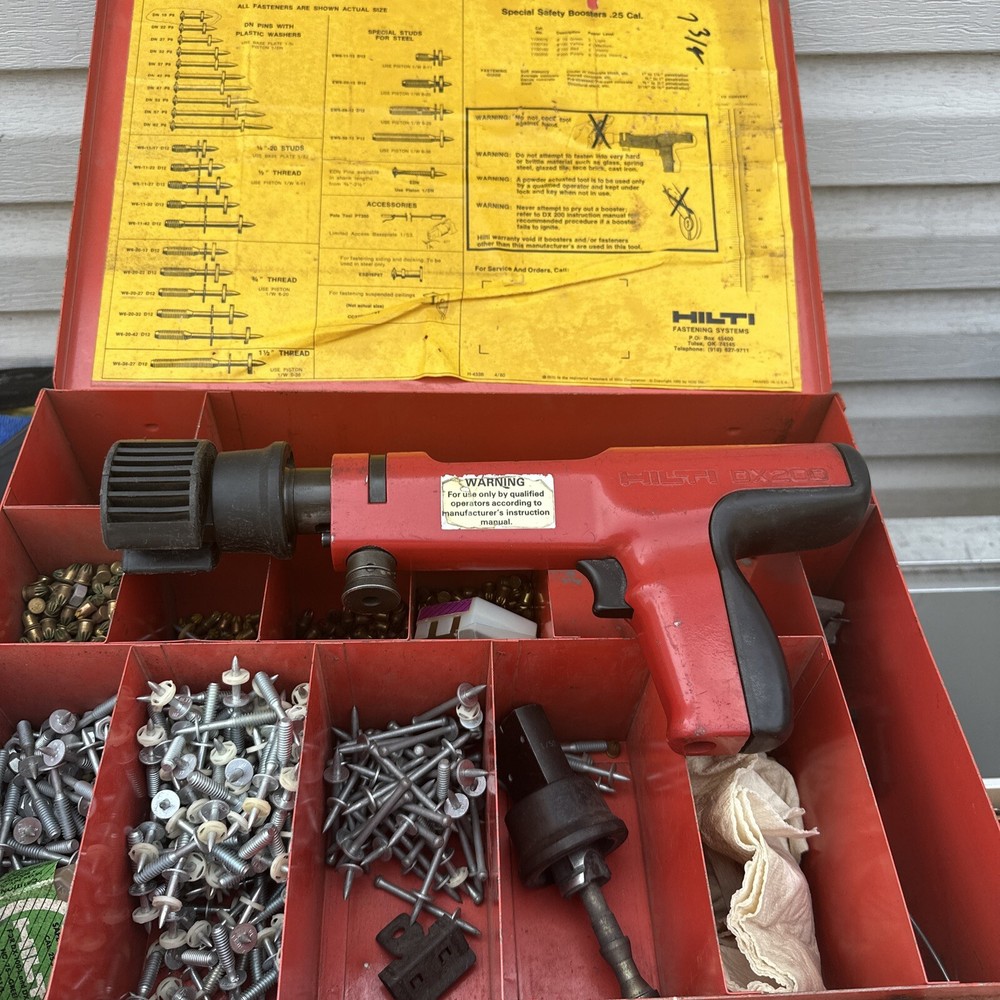 Vintage Hilti DX 200 Piston Drive Tool