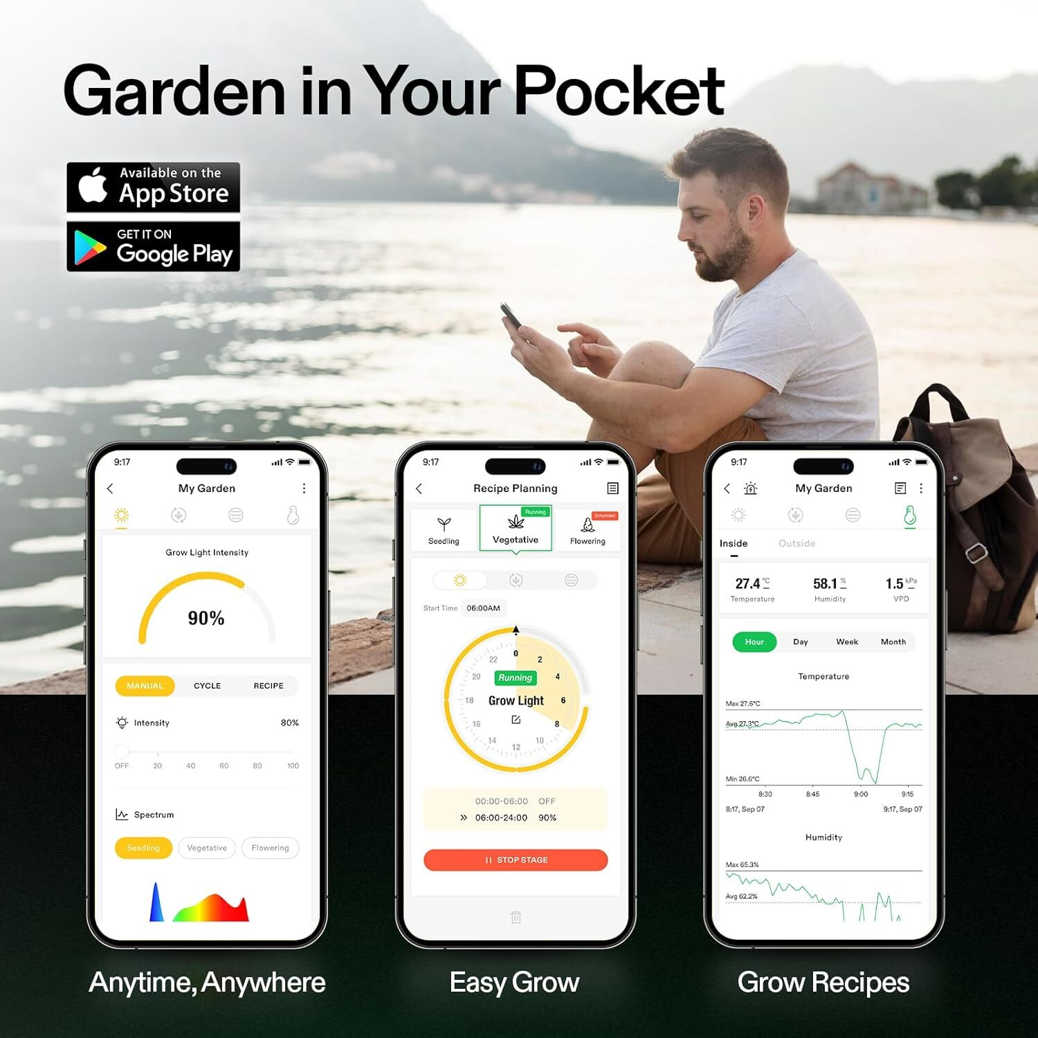 VIVOSUN VSFD/VSFL 300-650W Commerical LED Grow Light Bar Full Spectrum Dimmable