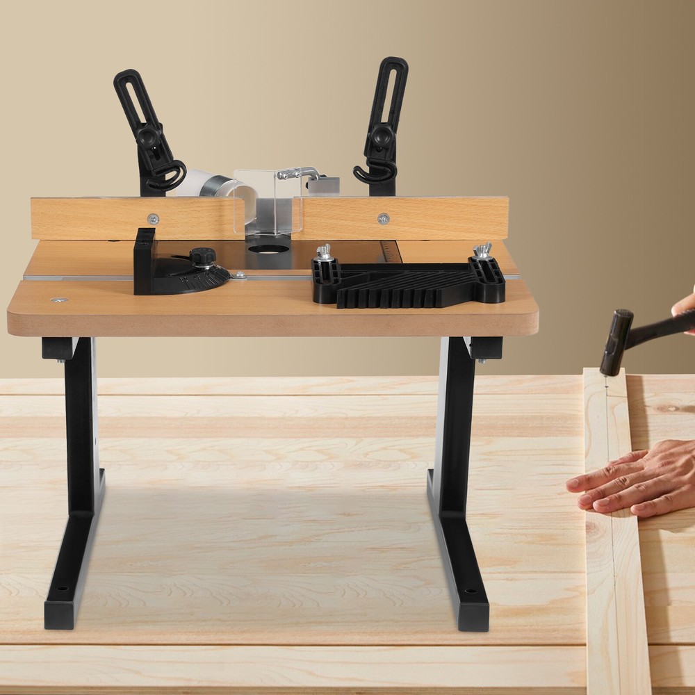 MDF Router Table Rectangle Tabletop Woodworking Router Table 200kg/440.92lbs