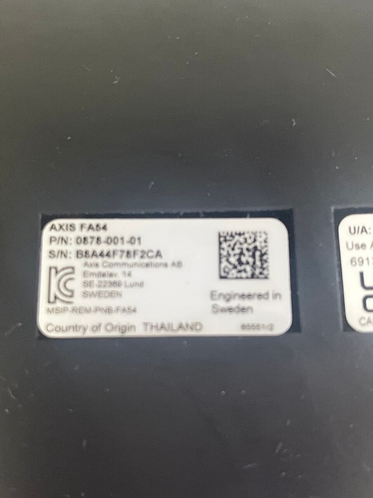 AXIS FA54 (0878-001)