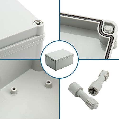 plus Plastic Junction Box, IP67 Dustproof&Waterproof DIY Box, Durable