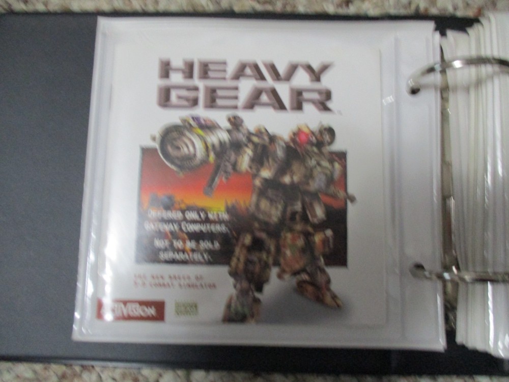 Gateway Software Storage Binder, games, utilities, system restore disk with key