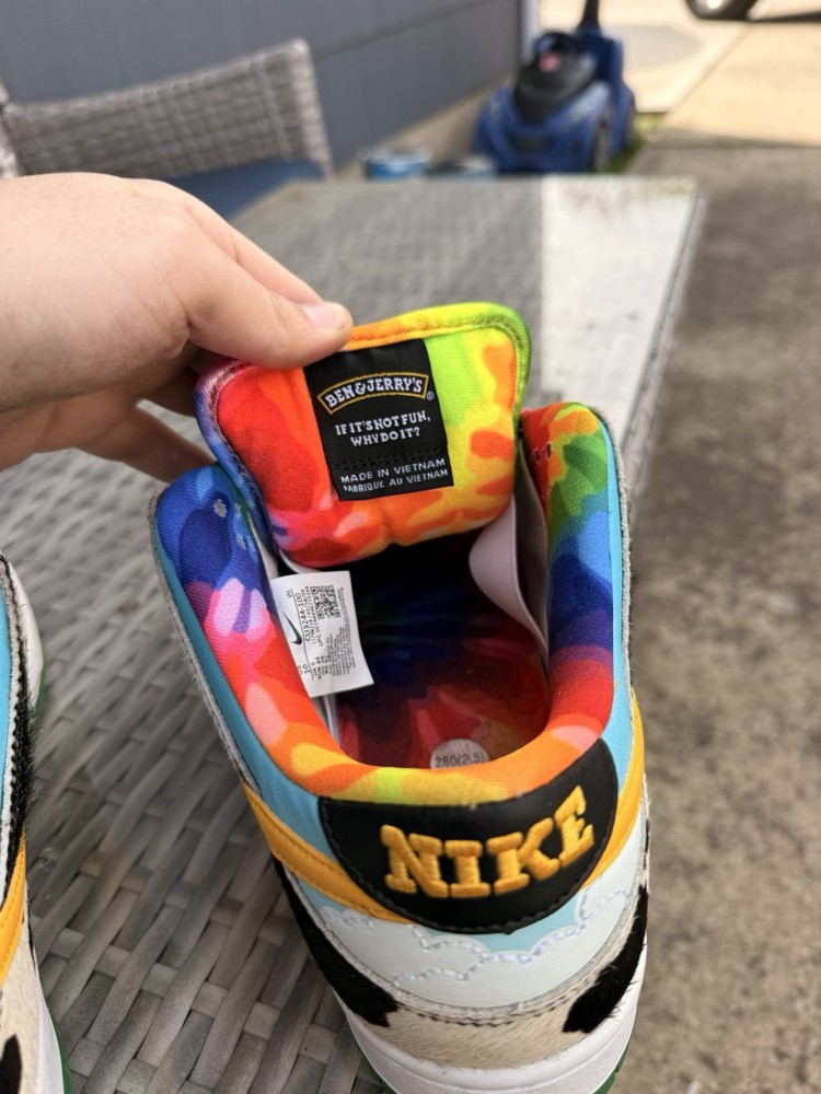 Nike SB Ben & Jerry’s Chunky Dunky size 10 US
