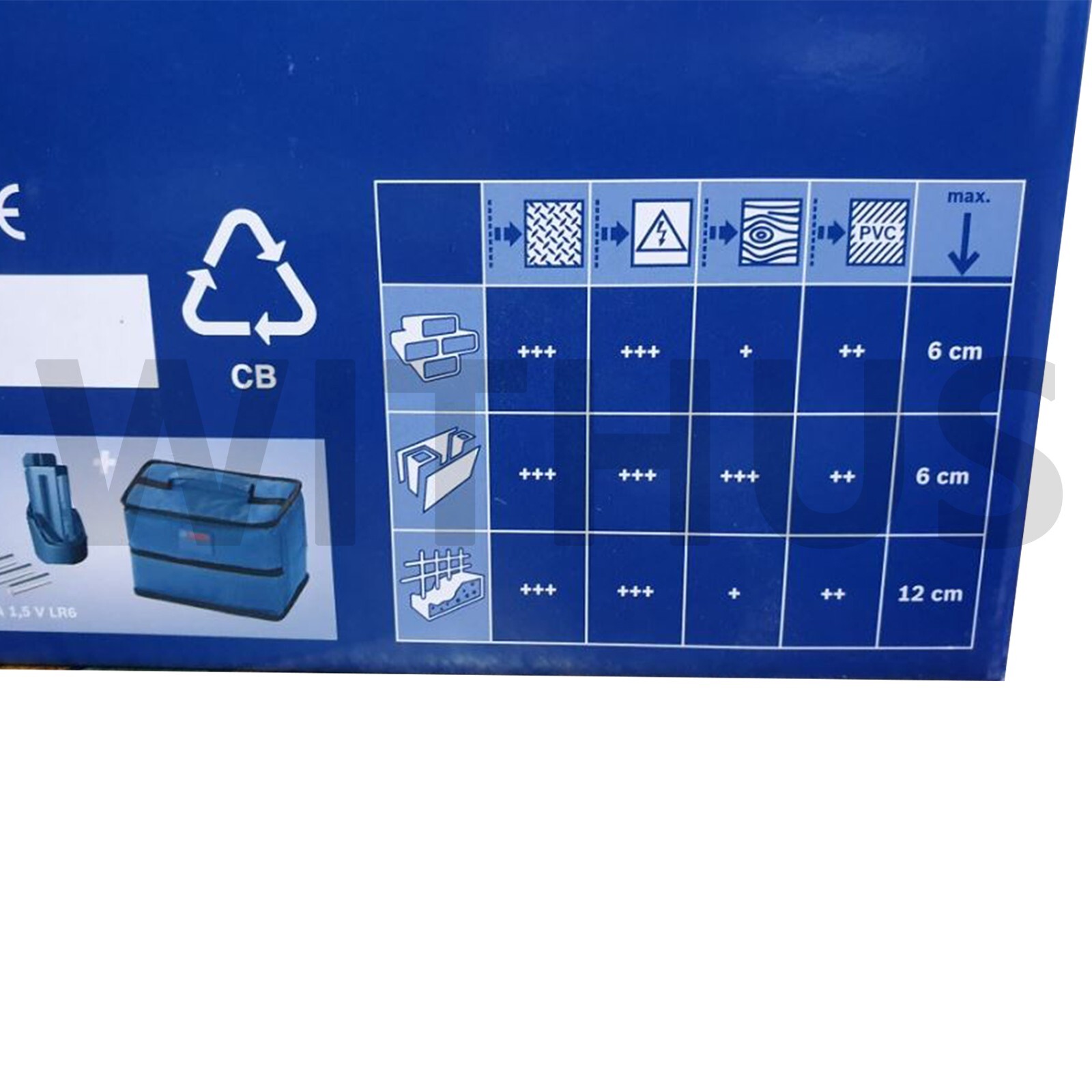 Bosch D-TECT 120 Professional Universal Detector of all Materials Wall Scanner