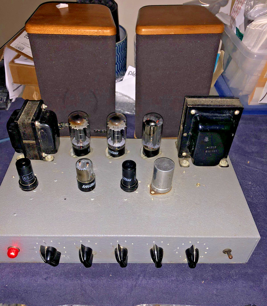 Executone Amplifier Model P13, Great For Fender Guitar Amp￼ Conversion